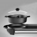 2 In 1 BBQ Electric Smokeless Pan Grill Teppanyaki & Hot Pot Steamboat Combination Party Family Friend Gathering Electric Grill